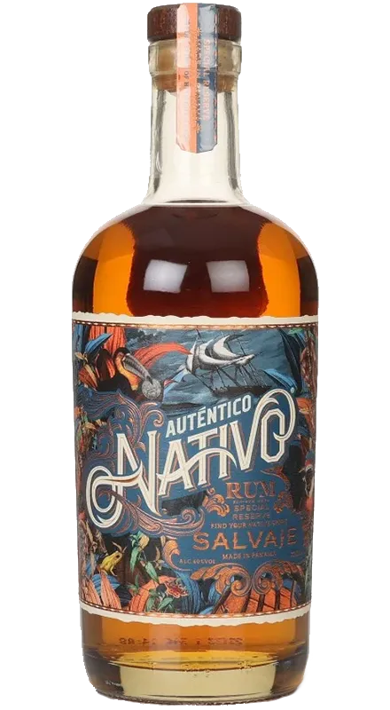 Autentico Nativo Salvaje Dark Rum 0.7L